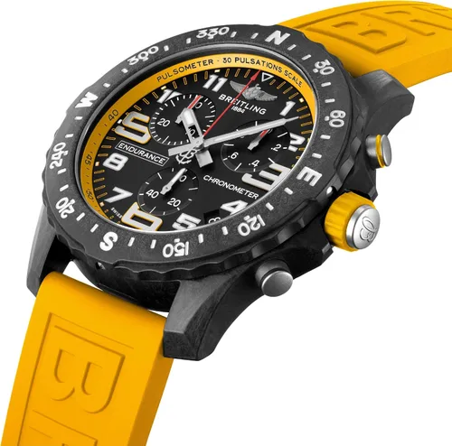Vista 2 de Breitling Endurance Pro Breitlight Amarillo Negro Super Reloj de cuarzo, Amarillo, Reloj de cuarzo