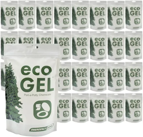 Vista 9 de Emergency Zone Eco Gel Port-a-Potty Chemicals - Polvo desodorizante y gelificante de residuos líquidos