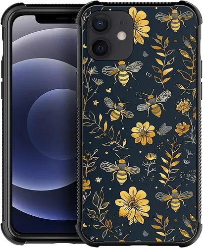 Vista 281 de Funda compatible con iPhone 8 Plus, diseño de oso de bosque otoñal, a prueba de golpes, antiarañazos, carcasa trasera de policarbonato duro