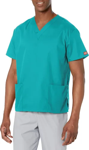 Vista 11 de Dickies EDS Signature - Camiseta quirúrgica para mujer, cuello en V, ajuste Negro