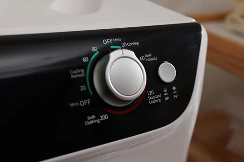 Vista 2 de Auertech Secadoras portátiles para lavandería, secadora de ropa de 2.6 pies cúbicos con bañera de acero inoxidable, secadora eléctrica con perilla