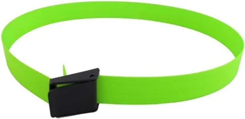 Vista 6 de Scuba Choice Scuba Diving Weight Belt 2" Wide Nylon Webbing 60" Long – Durable Dive Belt for Freediving and Snorkeling Amarillo