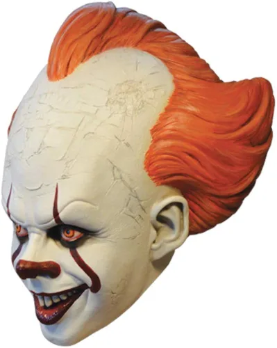 Vista 2 de IT Pennywise Standard Edition - Máscara de color blanco