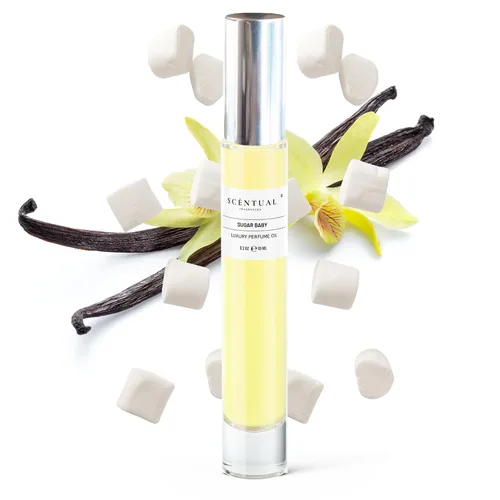 Vista 15 de Scentual Fragrances, Aceite de perfume de lujo, ultra concentrado para mujeres, aceite de fragancia roll-on de larga duración, mini perfume de viaje