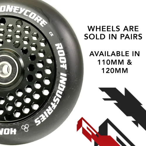 Vista 2 de Root Industries HoneyCore ruedas 120 mm – Juego de 2