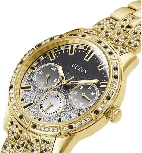 Vista 4 de GUESS Reloj deportivo multifunción de cristal duotone de 1.575 in para mujer
