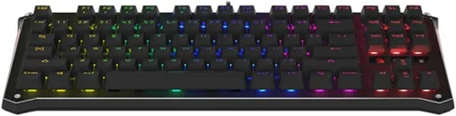 Vista 2 de BLOODY B930 TKL Teclado para juegos con interruptor óptico sin llave Interruptores de teclado más rápidos en juegos Factor de forma ultracompacto
