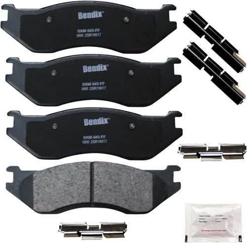 Vista 221 de Bendix - Pastillas de freno Priority1 CFM149 para Blue Bird TC1000, Chevrolet C30, Pickup, C35, C3500HD, G30, Van, K30, P30, R30, R3500, V30, V3500