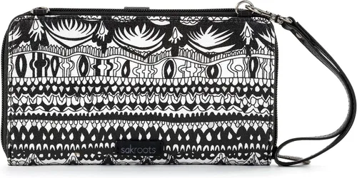 Vista 5 de Sakroots Bolso bandolera grande de lona con revestimiento para smartphone