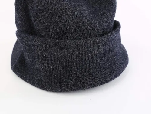 Vista 5 de Home Prefer - Gorro de invierno para hombre con visera, cálida y doble punto.
