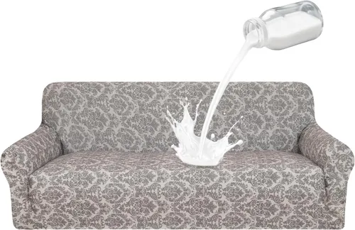 Vista 34 de ALIECOM Fundas para Sillas 100% Impermeables, Funda para Sillón para Sala de Estar, Apta para Mascotas, Fundas Lavables para Sillón, Funda