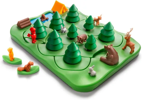 Vista 4 de SmartGames Grizzly Gears - Juego de rompecabezas de laberinto giratorio con 80 desafíos para mayores de 7 años