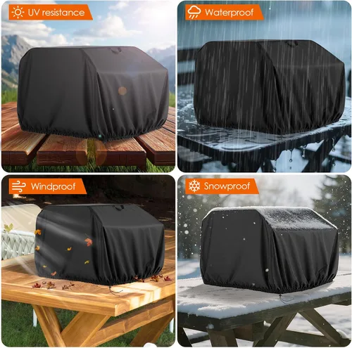 Vista 6 de Funda para horno de pizza para Ninja Artisan MO201, impermeable, accesorios para horno de pizza, funda de transporte para exteriores Portable