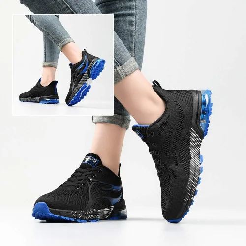 Vista 6 de Lamincoa Zapatos deportivos para correr con aire para mujer, antideslizantes, para mujer