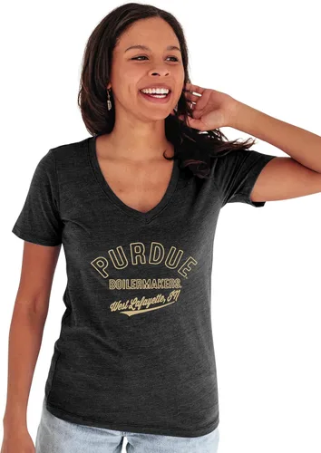 Vista 16 de Blue 84 NCAA - Camiseta de triple mezcla para mujer