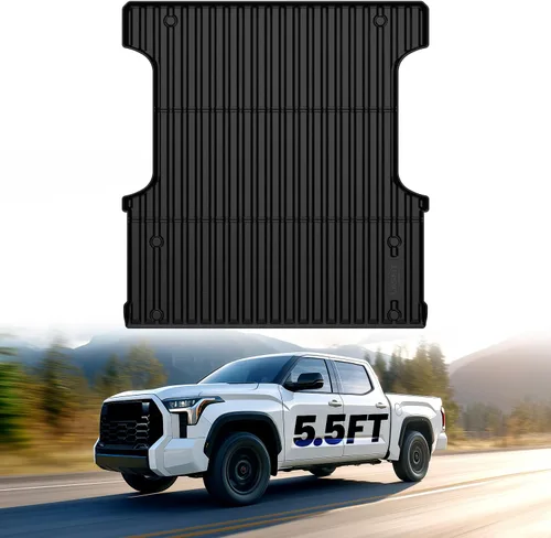 Vista 37 de LASFIT Tapete para caja de camioneta para Ford F250 F350 F450 2009-2016 de 6.75 pies Super Duty 81.9 pulgadas
