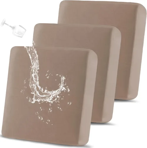 Vista 33 de Fundas de cojín impermeables para sofá, fundas de asiento de sofá, fundas de cojín individuales elásticas para sofá seccional, fundas protectoras