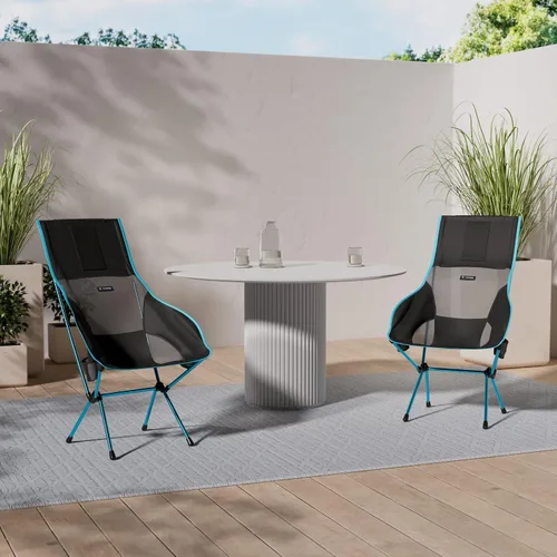 Vista 2 de Helinox Silla de campamento plegable con respaldo alto Savanna