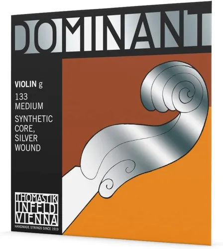 Vista 31 de Thomastik -Infeld Dominant Violin Single D String - Escala 1/2 - No. 132 1/2