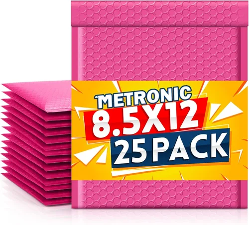 Vista 56 de Metronic Sobres de burbujas de 6 x 10 pulgadas, paquete de 100 sobres Azul