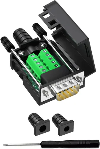 Vista 8 de 28 AWG 9/C CMP Cable de datos RS232 de seguridad con doble blindaje CMP - 16 pies - Uso para adaptadores serie DB9 1 cable blindado doble 28AWG 9/C