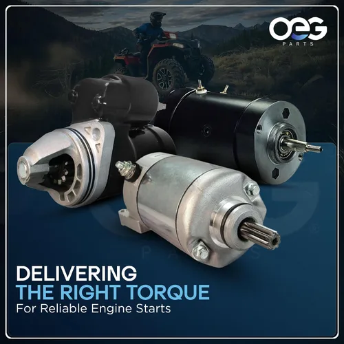 Vista 8 de OEG Parts Nuevo arrancador compatible con Suzuki Kingquad 450 LT-A450X, 450X, LT-A500, 31100-11H00, 3110011H00, SMU0421, 41054110