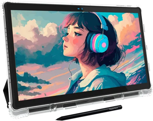 Vista 8 de Tableta de dibujo X11 • PicassoTab • No necesita computadora • Pantalla de 11 pulgadas • Aplicaciones y tutoriales de dibujo • Lápiz óptico •