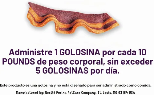 Vista 7 de Purina Beggin' Strips - Golosinas para perros, sabores de tocino y queso