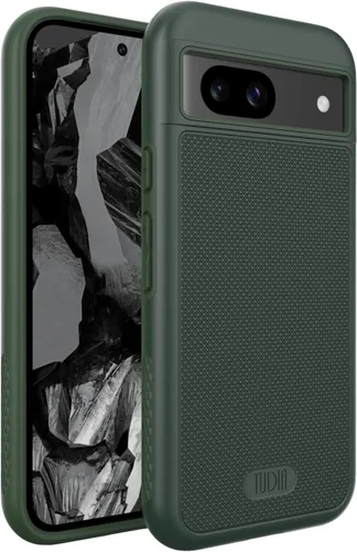 Vista 16 de TUDIA MergeGrip [Compatible con Magsafe] Funda para Google Pixel 7a 2023, [Probada contra caídas de grado militar] Borde elevado para protección