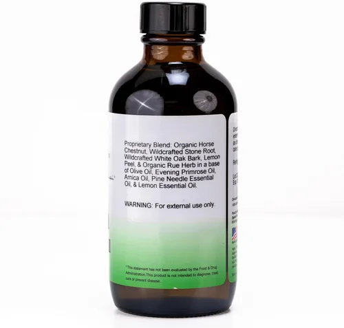 Vista 2 de Christopher's Original Formulas Aceite de masaje V-Vein, 4 fl oz Mezcla tópica de hierbas para el cuidado de la piel y el masaje