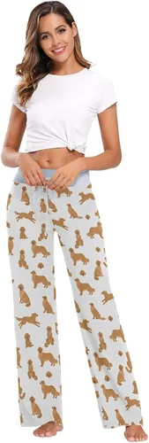 Vista 6 de vvfelixl Pantalones de pijama para mujer ropa de dormir pantalones de pijama multicolor XS-XL