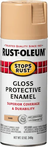 Vista 125 de Rust-Oleum 7776830 - Pintura en aerosol para prevención del óxido, 12 onzas, negro plano