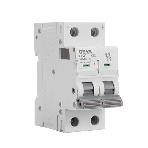 Vista 6 de GEYA Mini disyuntor CC, carril DIN 6KA DC MCB (1P 16A 250VDC)