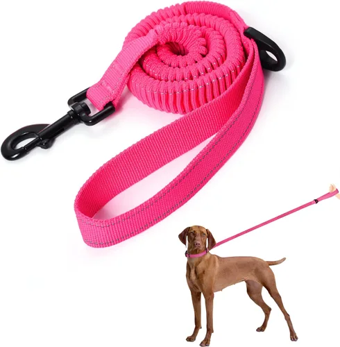 Vista 8 de Mile High Life Correa elástica para perro Correa de entrenamiento de tracción suave Textura suave y cómoda 3-5 pies para perros/gatos