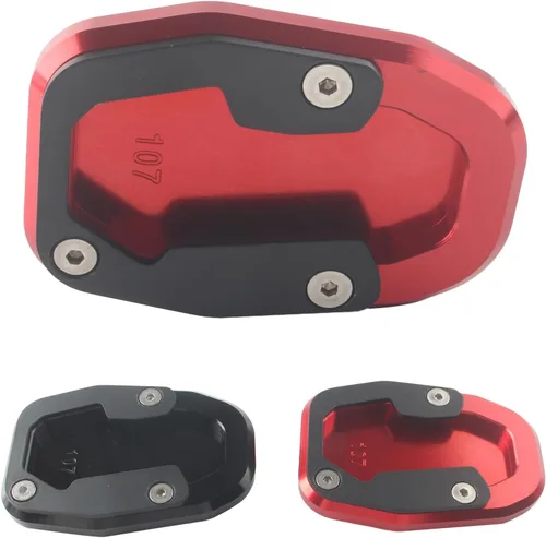 Vista 4 de Soporte lateral antideslizante para ampliar almohadilla para DUCATI DESERT X 2022-2023, color negro