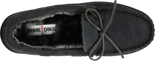 Vista 5 de Minnetonka - Pantuflas con suela rígida y forro de pelo para hombre