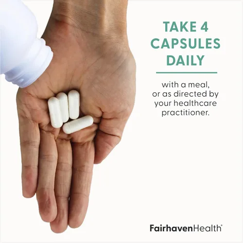 Vista 3 de Fairhaven Health Suplemento de mio-inositol para mujeres y hombres Vitamina B8 2000 mg Cápsulas veganas de inositol en polvo Sin gluten