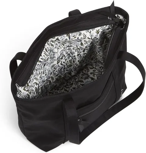 Vista 3 de Bolso tote Vera pequeño de algodón para mujer