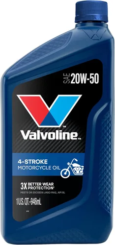 Vista 11 de Valvoline Aceite de motor de motocicleta de 4 tiempos 10W-40, 1 cuarto de galón