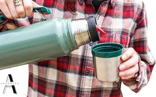 Vista 2 de Stanley Thermos Stopper Pico de Mate pieza de repuesto para termo clásico con aislamiento al vacío de botella de boca ancha