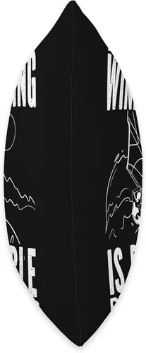 Vista 2 de Windsurfing Surfing Board Water Sports Throw Pillow