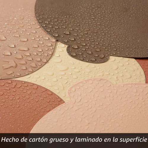 Vista 3 de Outus 100 piezas de recortes creativos multiculturales con forma de cara