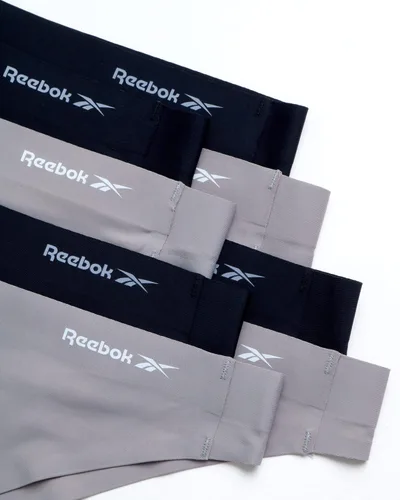 Vista 2 de Reebok Women's Underwear - Stretch Performance Thong Panties (8 Pack)