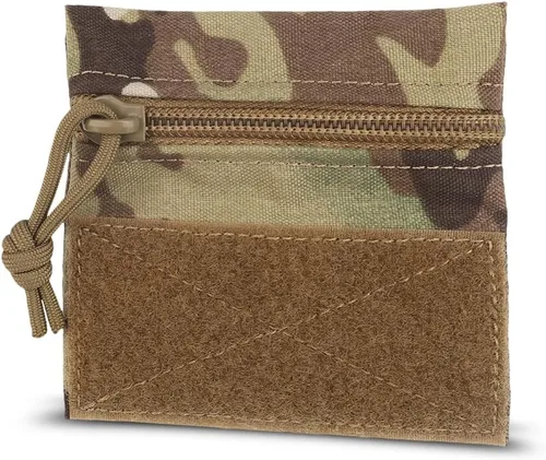 Vista 19 de Qavctw Tactical Admin Pouch Bag with Hook and Loop Tool Storage Bag Snack Pouch Candy Bag Hanging Pouches Backpack Accessory Pouch