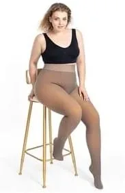 Vista 2 de OSP Warm Fleece Lined Winter Pantyhose Tights