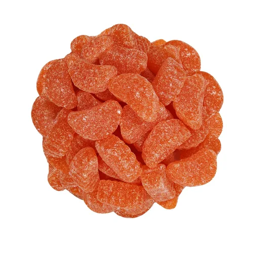 Vista 4 de Smarty Stop Caramelos de goma naranja en rodajas de cuña (5 libras (paquete de 1))