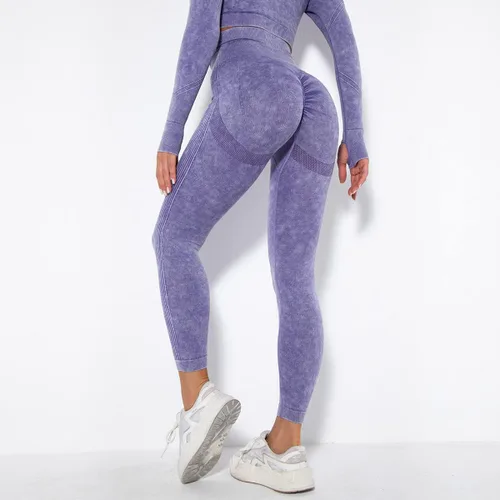 Vista 7 de Pantalones de yoga para mujer, leggings de pierna recta, cintura alta, leggings de gimnasio, ajuste casual, oficina, negocios, trabajo
