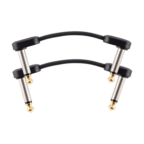 Vista 8 de Cable de guitarra D'Addario - Cable de parche de guitarra - Cable de instrumento - Accesorios de guitarra - Cable de la serie clásica - 1 pie/0.30