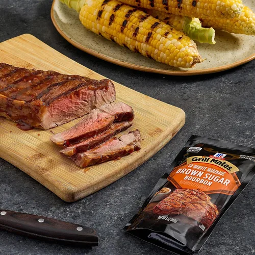Vista 5 de McCormick Grill Mates - Bourbon de azúcar morena, 30 minutos, adobo, 5 onzas
