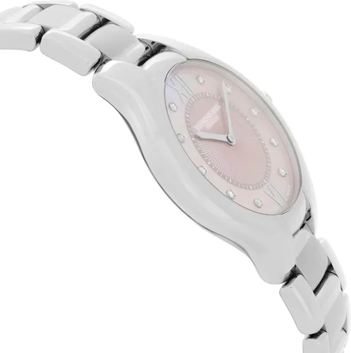 Vista 4 de RAYMOND WEIL 5132-ST-00986 Reloj de cuarzo con pantalla analógica Noemia para mujer, Rosado, Movimiento de cuarzo